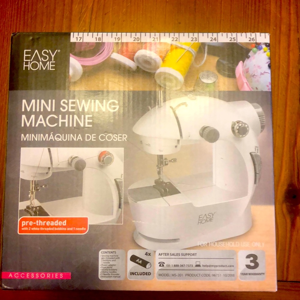 Easy Home mini sewing machine